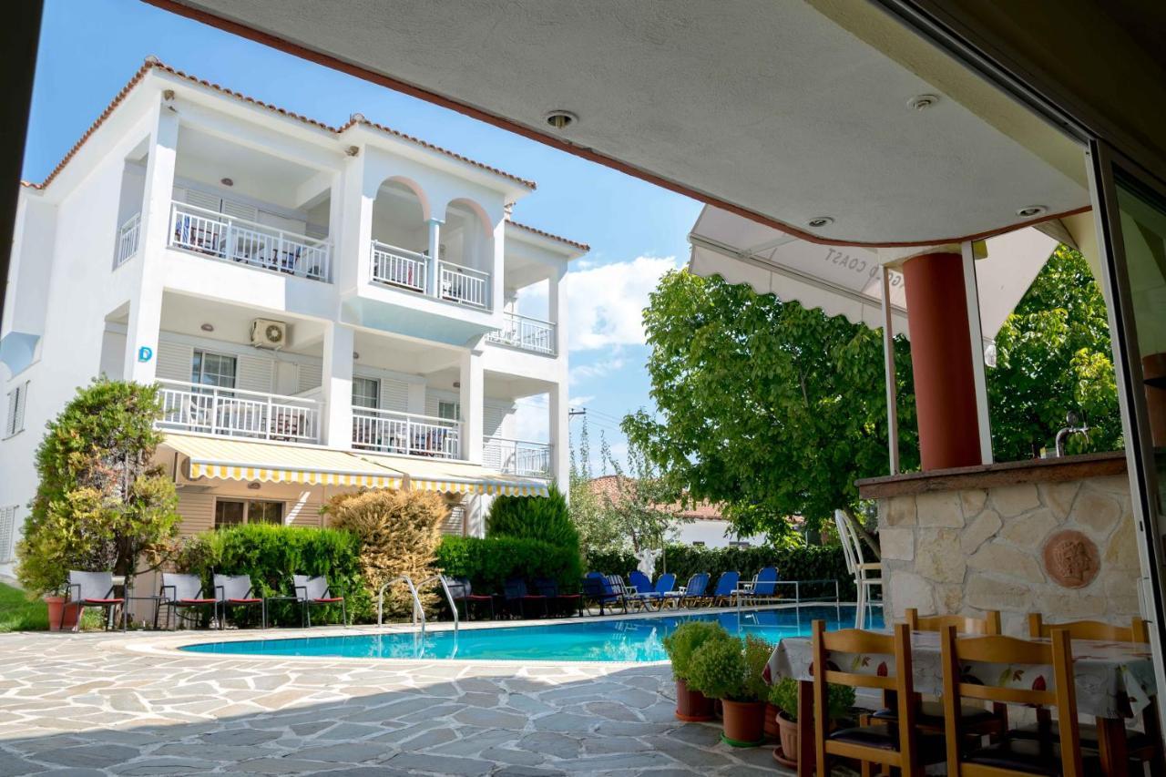 Hotel Melissa Gold Coast à Psakoudia Extérieur photo
